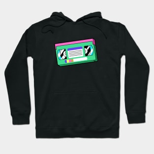 Colorful Retro VHS Tape Hoodie